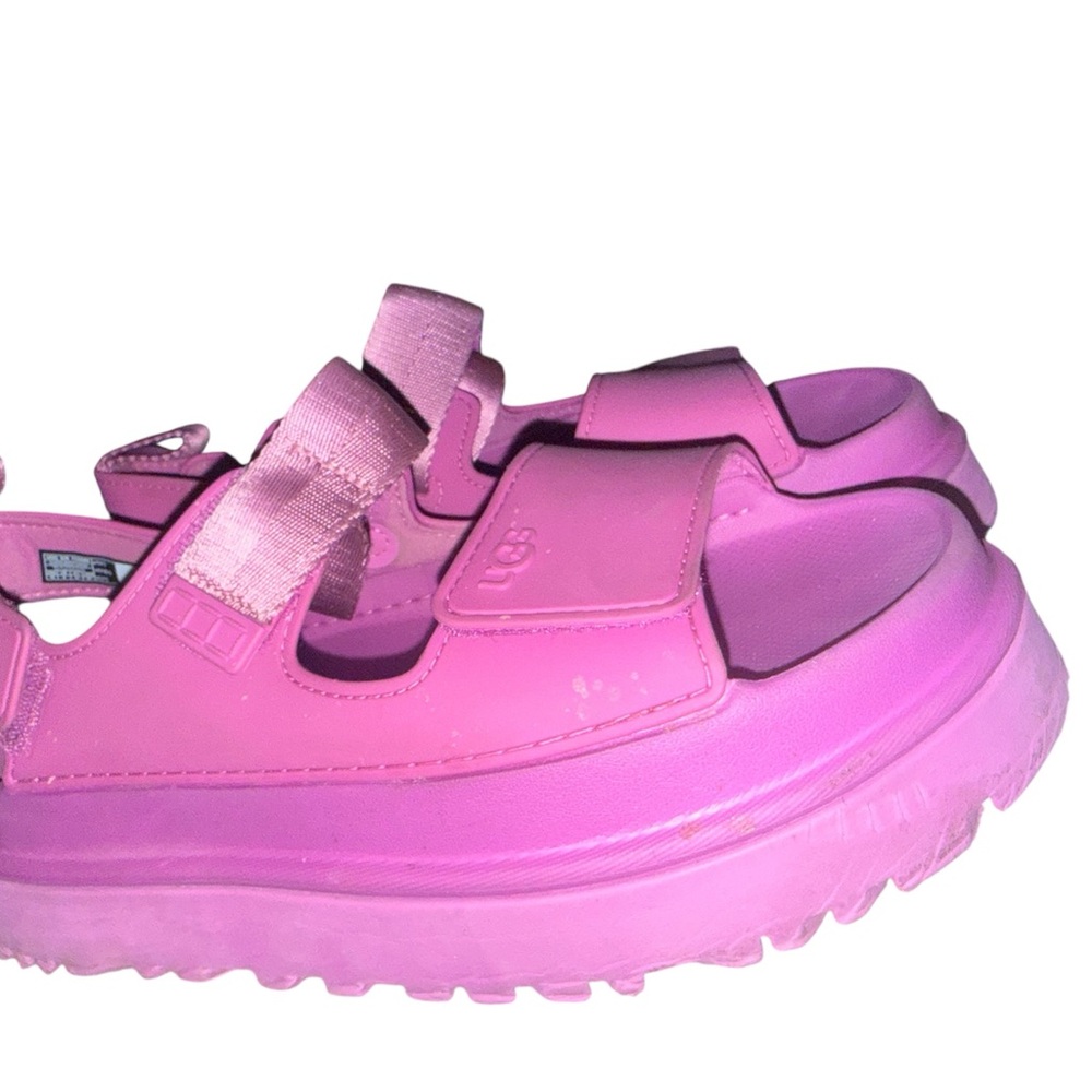 UGG GoldenGlow Platform Sandals – Women’s Size 10 – Mangosteen Pink